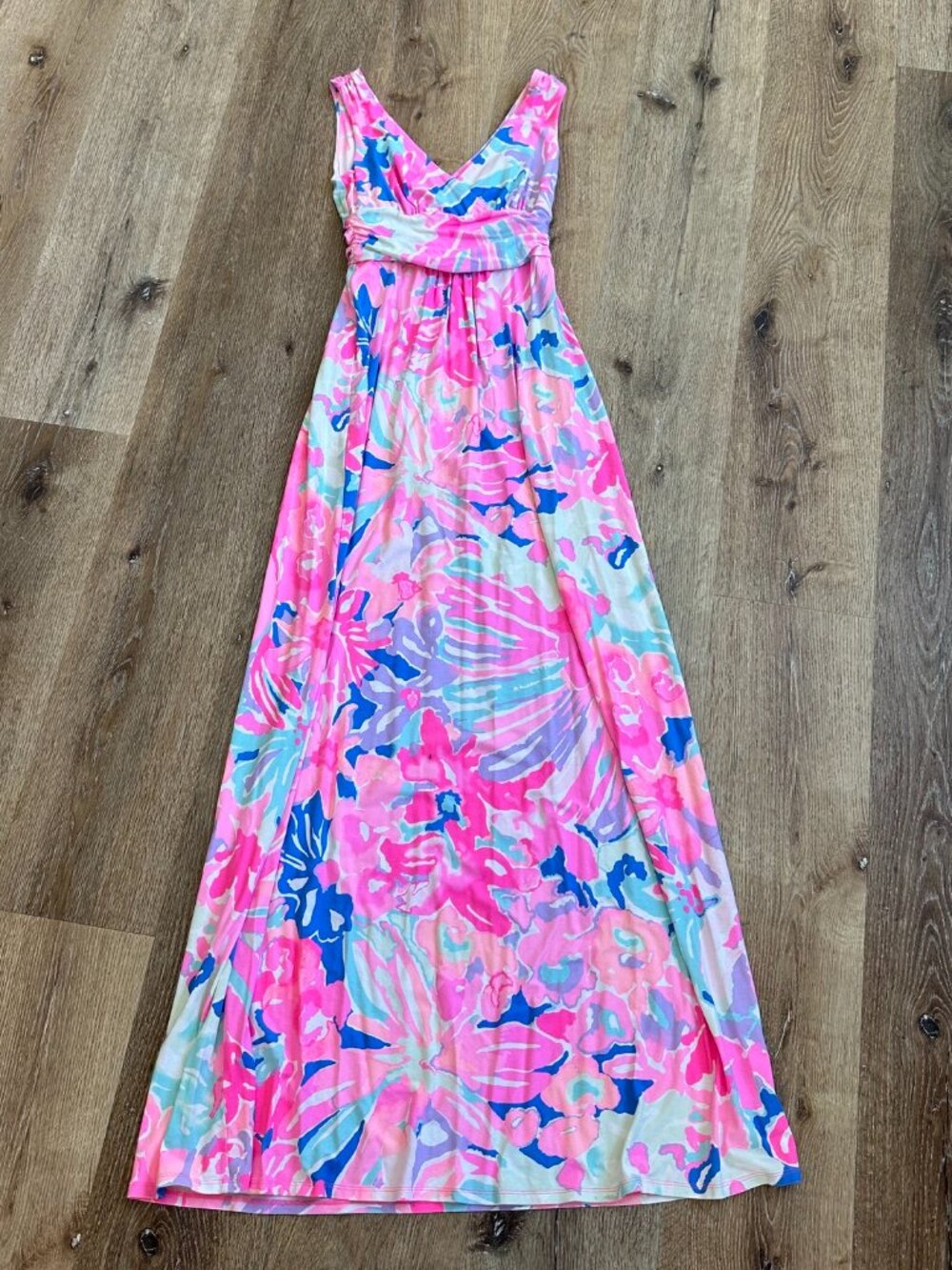 Lilly Pulitzer Sloan Maxi Dress- Playa Hermosa XS